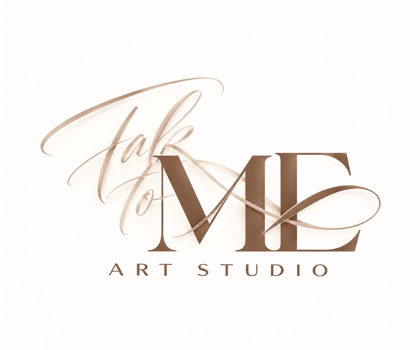 Talk To ME Art Studio 品牌標誌